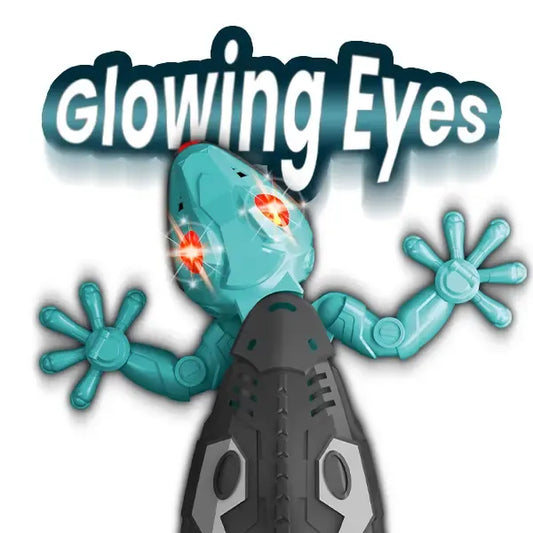 Wall Crawler Gecko, Remote Control Toy, Electric Lizard Toy with LED Glowing Eyes, 360° Spin, Animal Toy, Fun Indoor Toy, Gift Idea, Party Toy, Cool Gifts, Family Fun